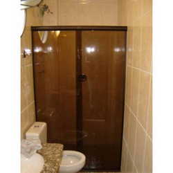 box de vidro bronze