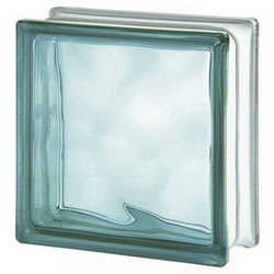 caixa de tijolo de vidro
