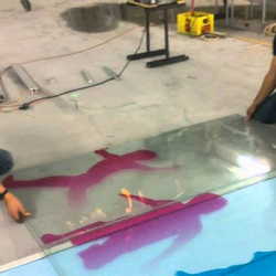cortar vidro laminado