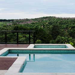 guarda corpo de piscina