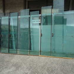 Porta de vidro usada sp