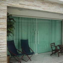 porta vidro blindex