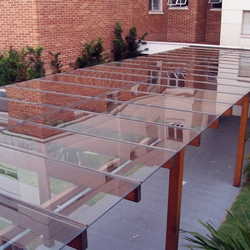 telhado de vidro