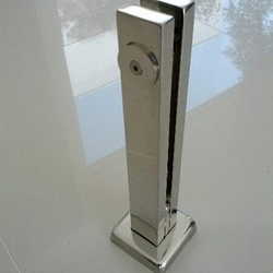 torre de inox para guarda corpo