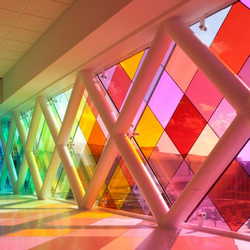 vidro colorido