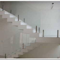 vidro para escada