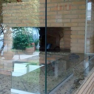 Vidro para cozinha industrial